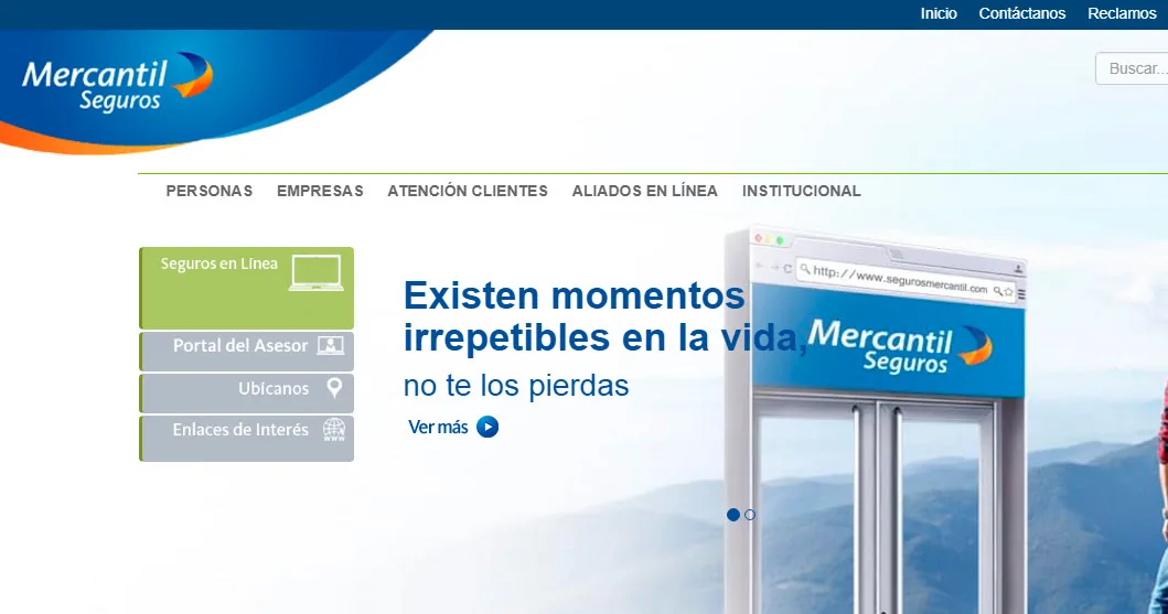 Seguros en línea para personas, Mercantil Seguros