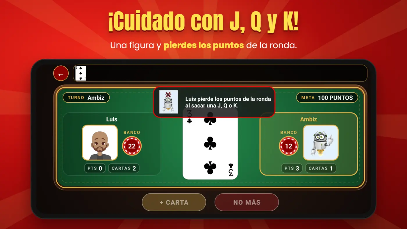 Apps Captura de pantalla de Ambiz, juego de cartas para Android